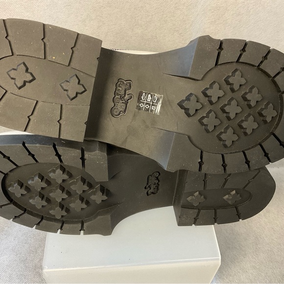 Coach Lorimer Leather boots size 7- Brand New with Box - Chalk Color - Picture 8 of 13